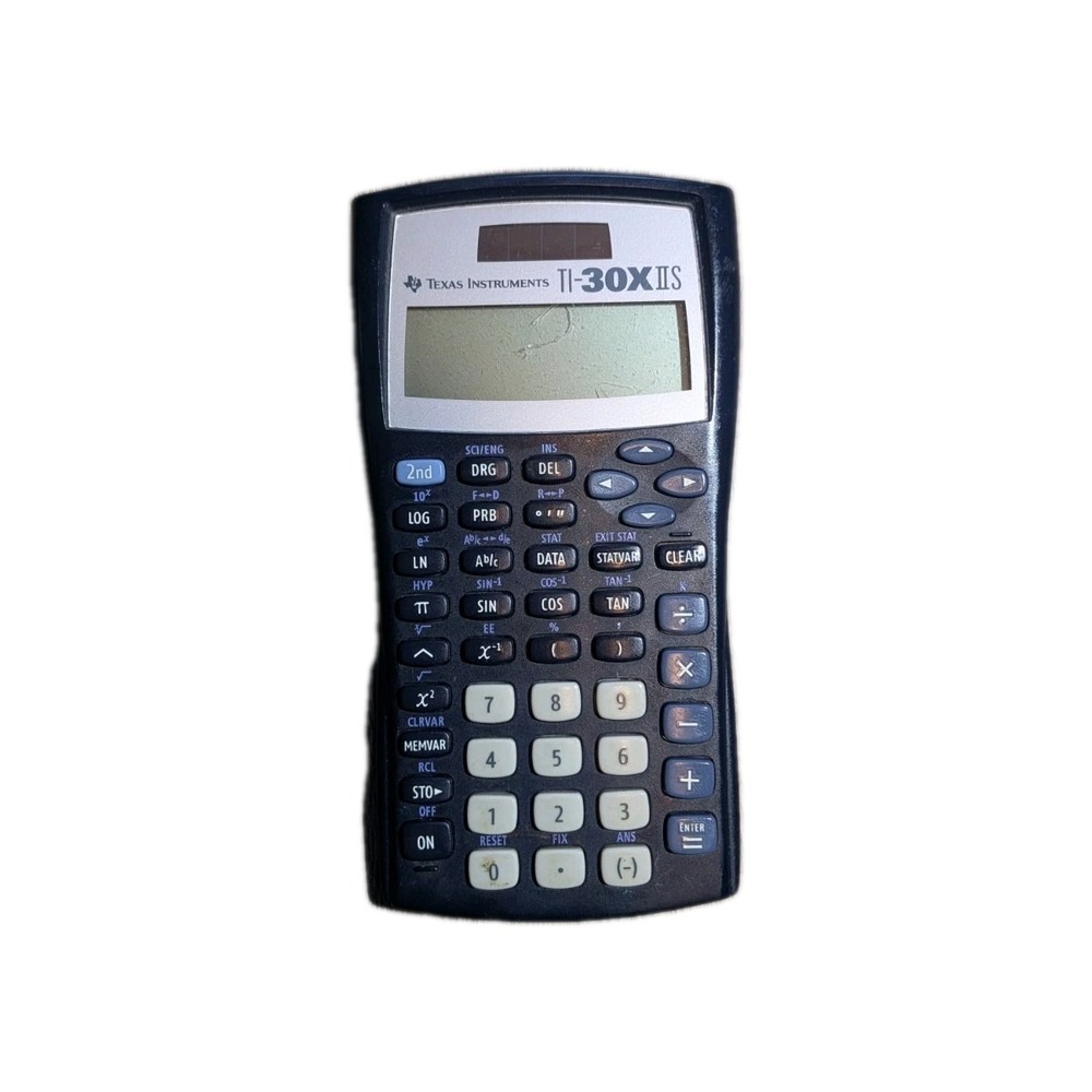 Texas Instruments Calculator ti-30x iis Tested Good